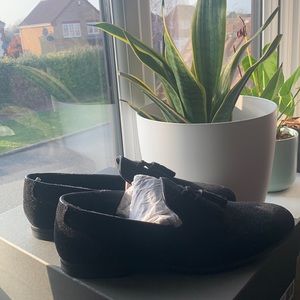 ASOS Black Loafers - Suade